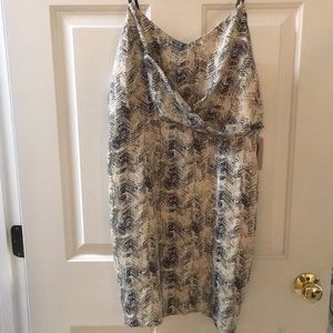 Forever 21 animal print midi dress NWT